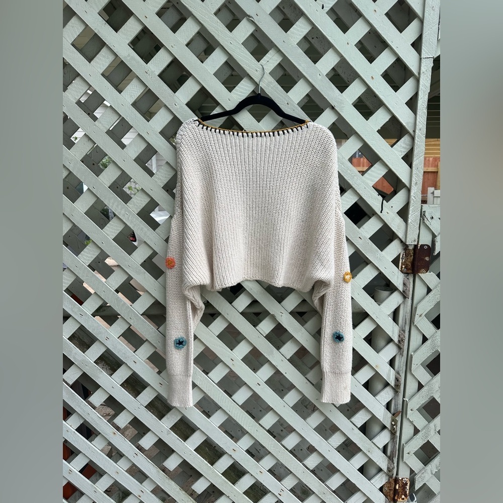 Free people Dahlia Crochet Pullover - Picture 9 of 10